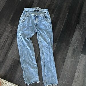 Lioness Princess Polly double waisted Jeans - Size small - new never worn